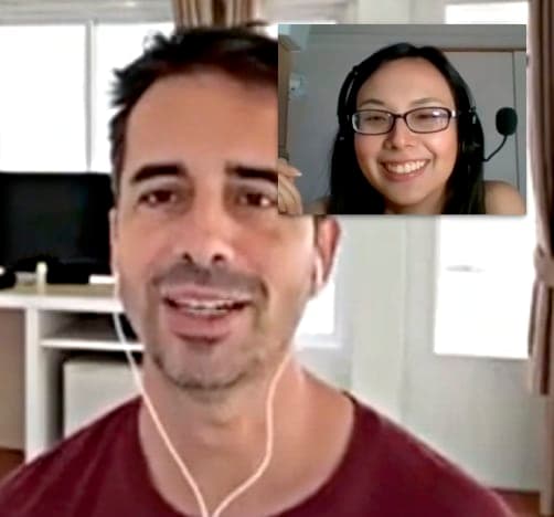 Personal Zoom chat with Jake Steiner
